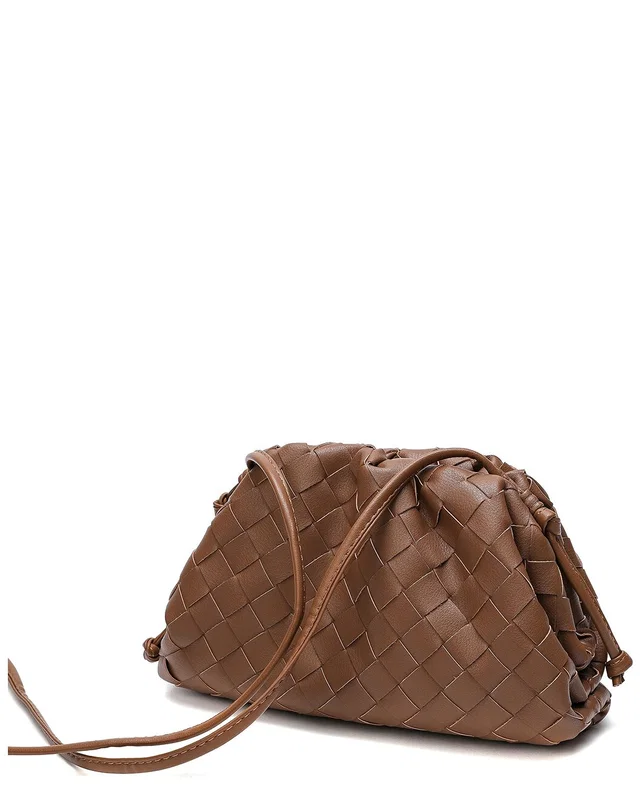 Tiffany & Fred Paris Woven Leather Pouch, image 1 of 1 from Rue La La