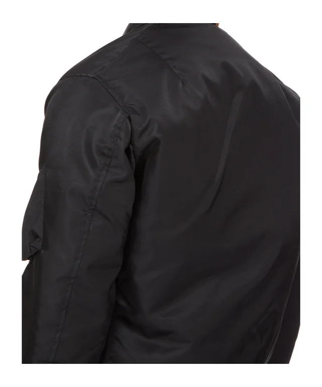 Rick Owens Drkshdw RICK OWENS FW26 TOWER FLYERS JKT IN BLACK NYLON TWILL, photo 2 of 5 from SENSER