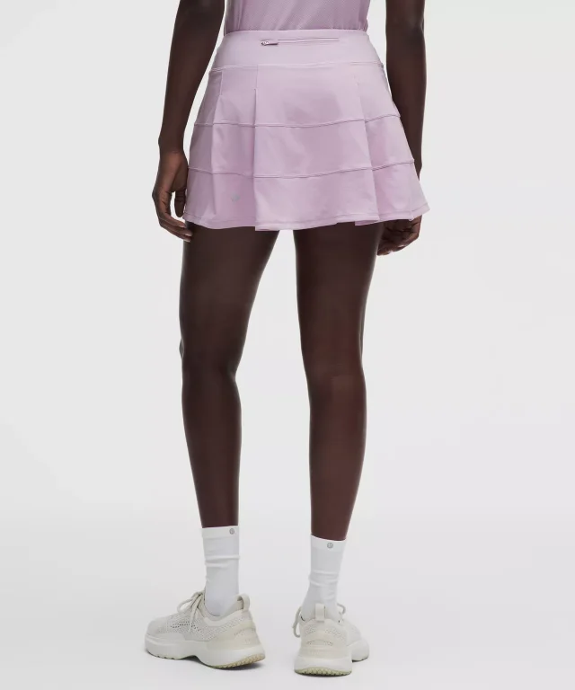 lululemon Pace Rival Mid-Rise Skirt *Long in Lilac Play, photo 3 of 7 from lululemon