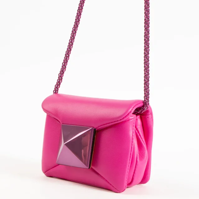 Valentino Garavani One Stud Micro Bag in Pink from Labellov, photo 2 of 5