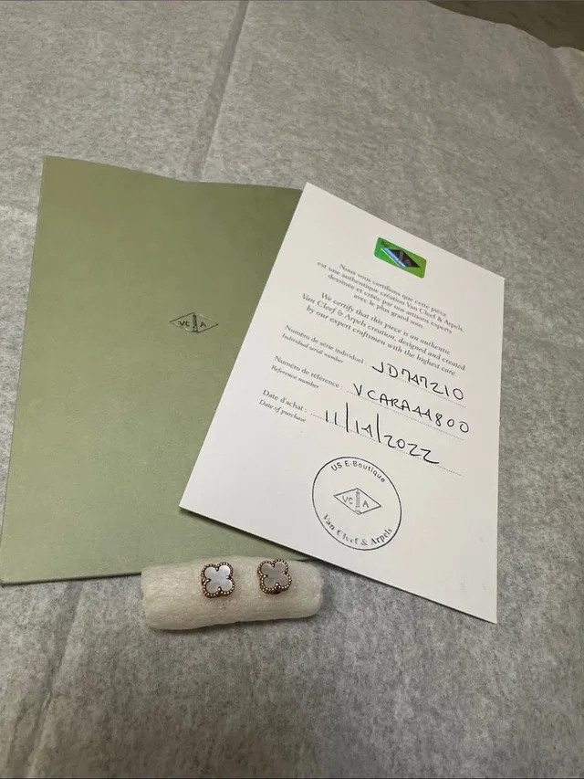 Van Cleef & Arpels Sweet Alhambra 18k Yellow Gold Earrings in gold from Poshmark