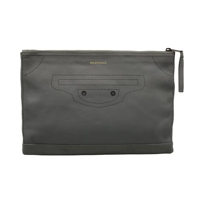 Balenciaga Clutch Bag Black Leather in black Leather from Poshmark
