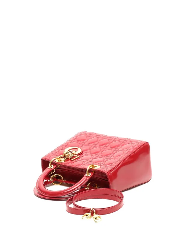Medium Patent Lady Dior Bag in Patent leather from A Retro Tale, photo 4 of 8