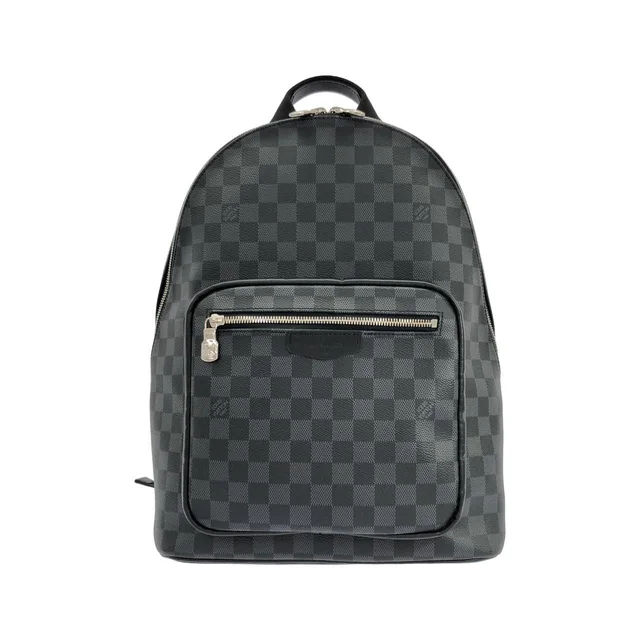Louis Vuitton Damier Graphite Josh Backpack in Grey Coated canvas from The Reluxe