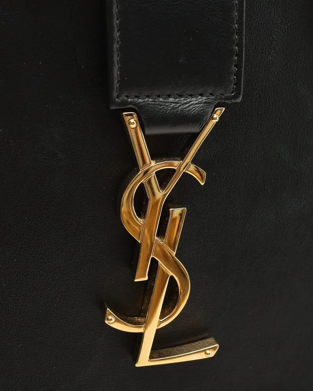 Saint Laurent Small Monogram Cabas Bag in Calfskin from A Retro Tale, photo 7 of 9