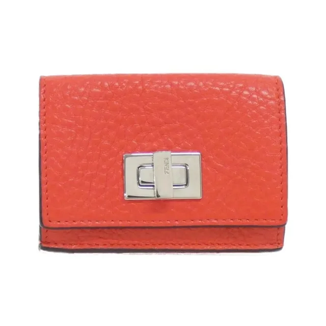 Fendi Peekaboo 8m0426 A91b Wallet in red Calfskin from Grailed