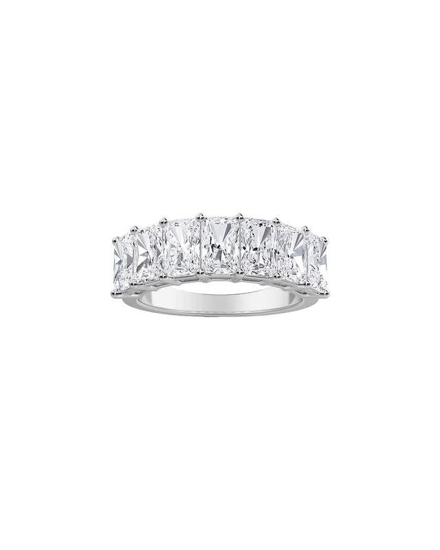 Diana M Lab Grown Diamonds Diana M. Fine Jewelry 14K 1.54 ct. tw. Lab Grown Diamond Half-Eternity Ring, image 1 of 1 from Rue La La