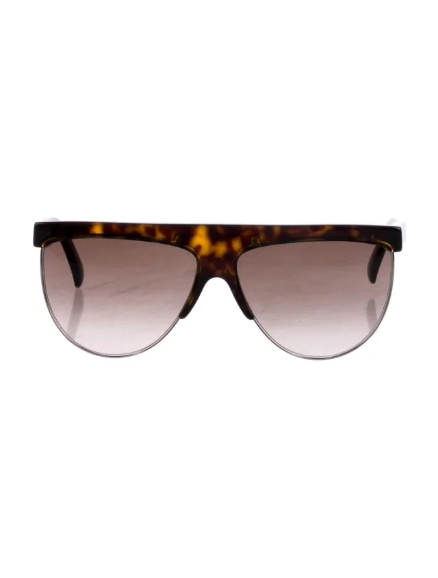 Givenchy Cat-Eye Gradient Sunglasses in brown|red from The RealReal