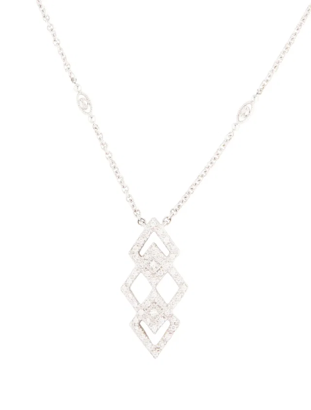 Charriol 18K Diamond Pendant Necklace, 16" in multicolor from The RealReal