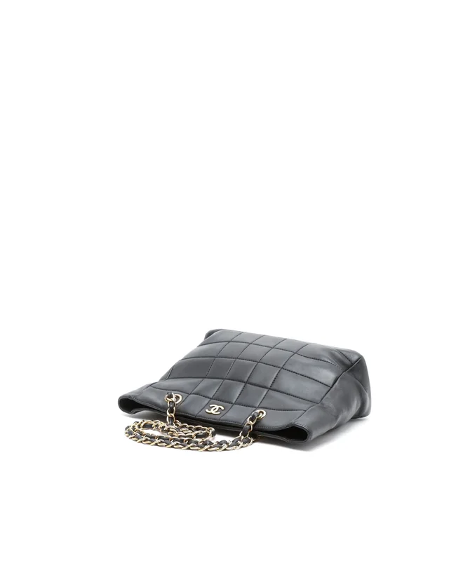 Chanel Chocolate Bar Tote Bag in Brown Leather from A Retro Tale, photo 4 of 10
