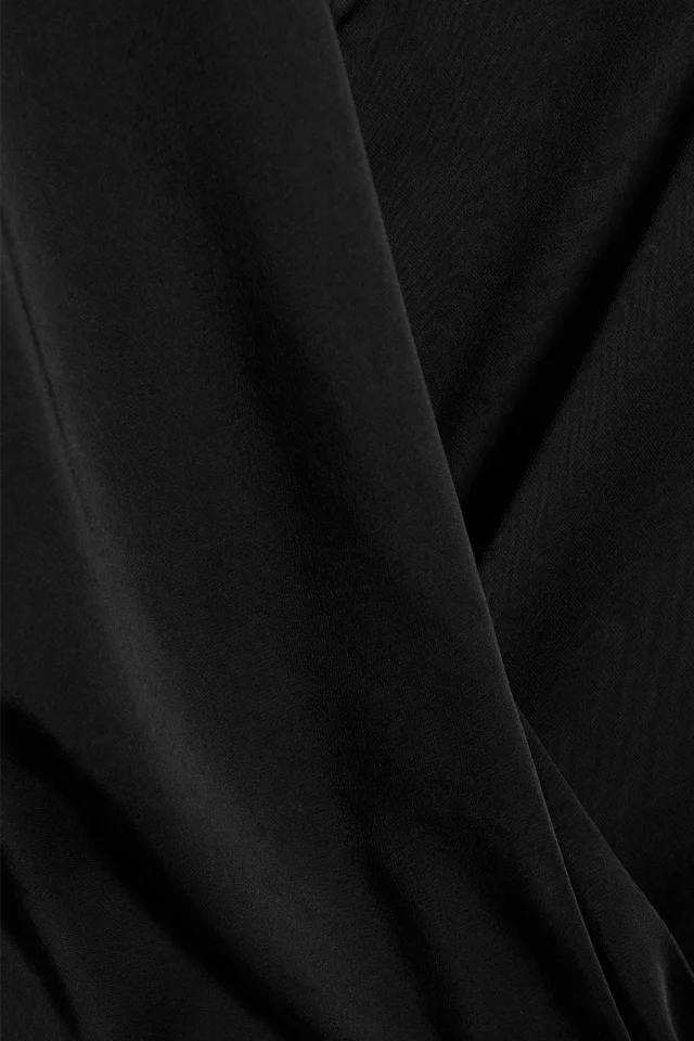 A.L.C. Satin-Crepe Cutout Maxi Dress in Black, photo 4 of 4 from THE OUTNET