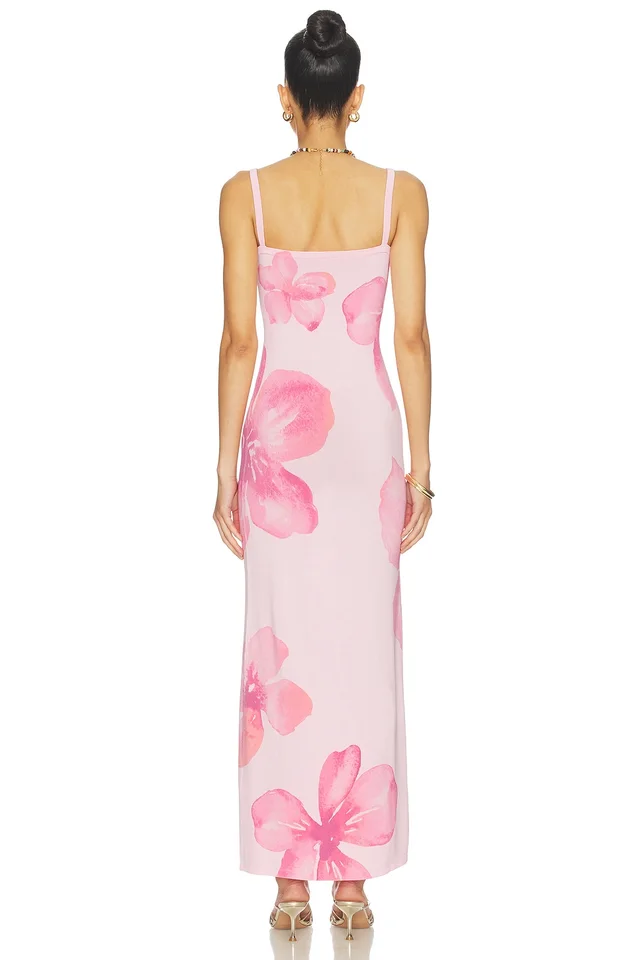 Lovers and Friends Abi Maxi Dress in Pink Multi, photo 3 of 3 from REVOLVE (Canada)