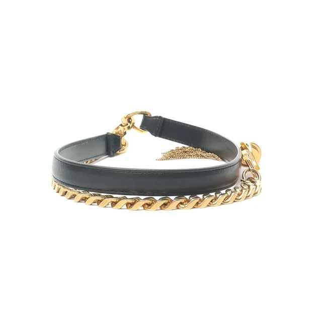 Saint Laurent Cassandra Belt in Leather from A Retro Tale, photo 4 of 6