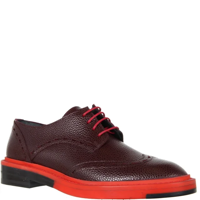 Balenciaga Brogue Bi-Colour Caviar Grain, Cherry from Cultstatus, photo 1 of 1