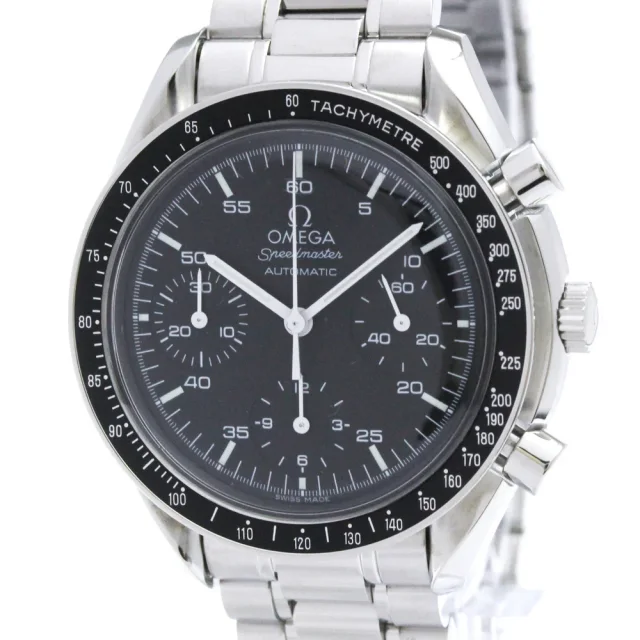Omega Speedmaster Automatic Steel Mens Watch 3510.50 Polished in Black from Elady