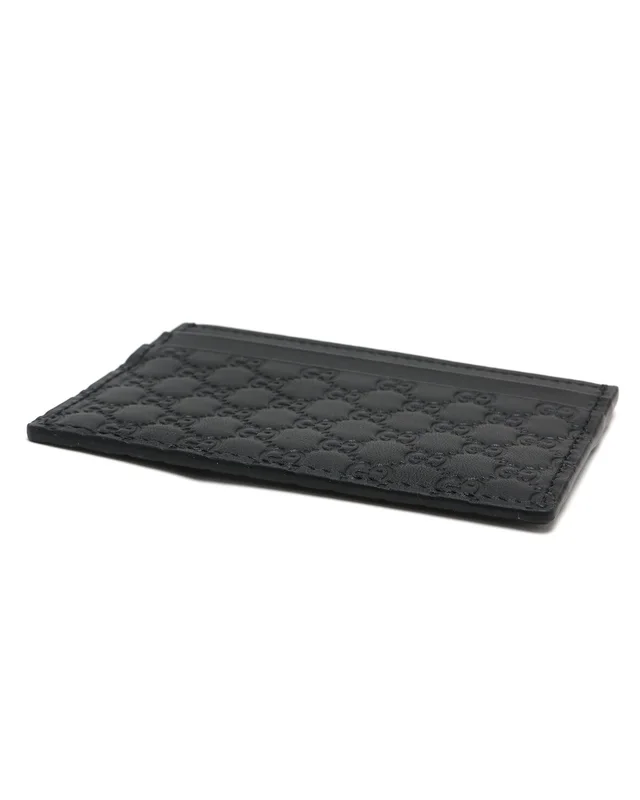 Gucci Guccissima Card Holder in Leather from A Retro Tale, photo 4 of 5