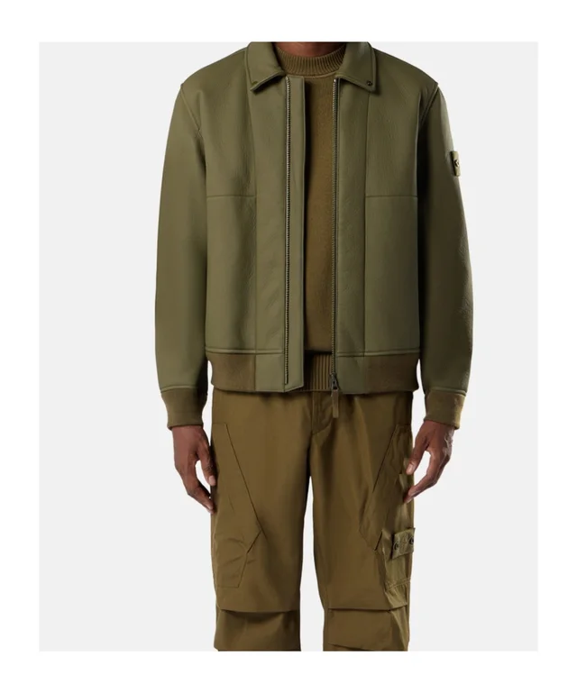 Stone Island Ghost Drop 4 Bomber Jacket, photo 4 of 7 from SENSER