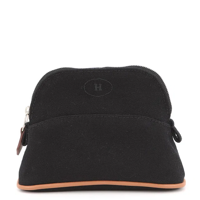 Hermès BolidePouch Black Cotton100% Size Mini in Black from GALLERY RARE