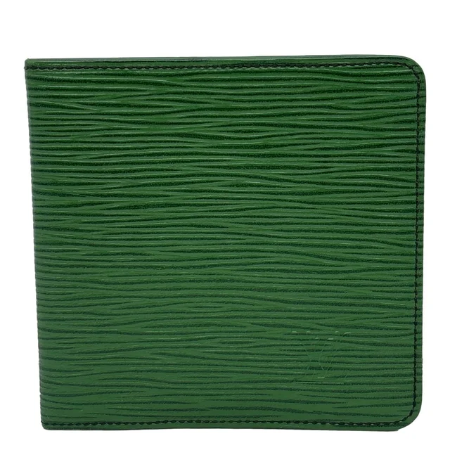 Louis Vuitton Epi Leather Bifold Wallet Green in Green Leather from Dallas Designer Handbags
