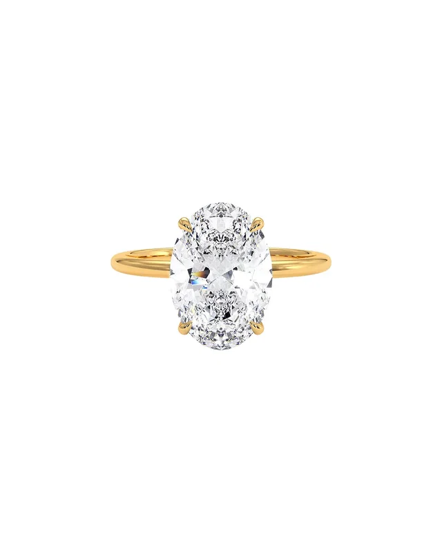 Lab Grown Diamonds 14K 4.00 ct. tw. Lab-Grown Diamond Ring, image 1 of 1 from Gilt