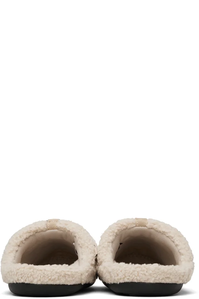 Moon Boot Pink Teddy Slipper Loafers, photo 2 of 4 from SSENSE