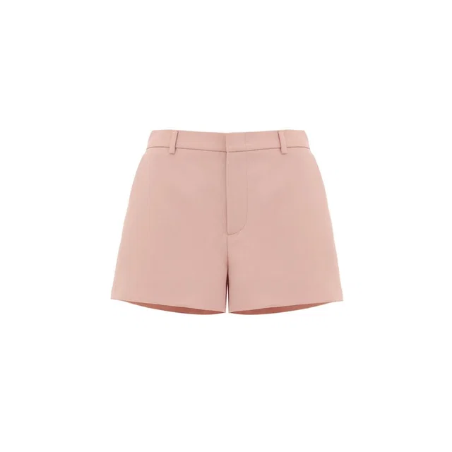 Gucci Pink Wool Shorts in Pink Wool from HEWI