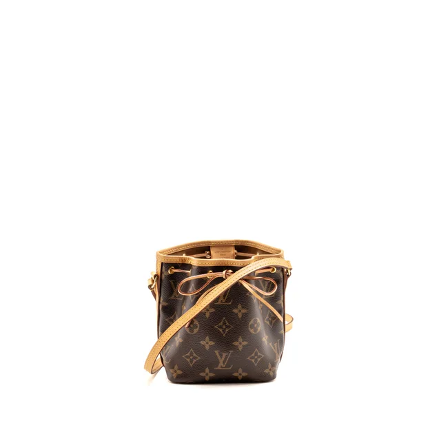 Louis Vuitton NANO Noe Monogram Canvas GHW in Coated canvas from EMIER