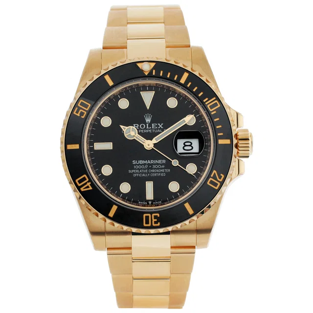 Unused Rolex Submariner 41mm 126618LN in Yellow Gold from Gray And Sons