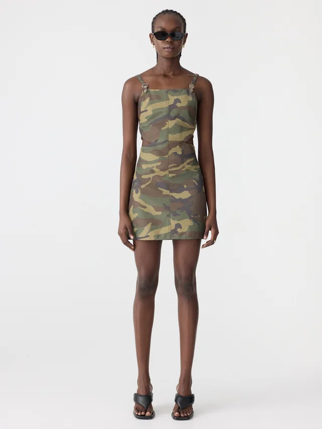 Bassike Adjustable Utility Mini Dress from bassike, photo 1 of 1