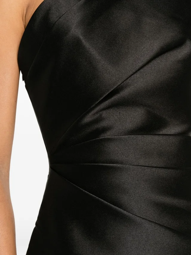 Solace one-shoulder pleated maxi dress, photo 5 of 5 from SENSER