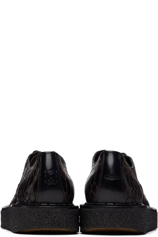 Vivienne Westwood Brown George Cox Edition Hatton Derbys, photo 2 of 5 from SSENSE