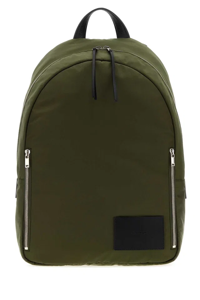 Jil Sander Urban Backpack — Green in Green Nylon from HEWI