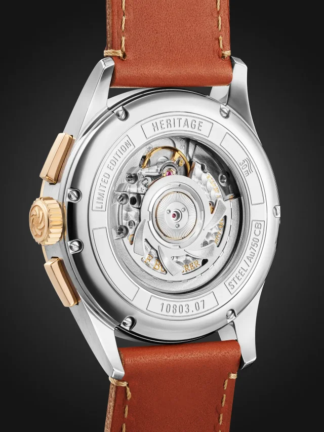 CARL F. BUCHERER Heritage BiCompax Annual Limited Edition Automatic Chronograph 18-Karat Rose Gold and Stainless Steel Watch, Ref. 00.10803.07.42.01 $11,600 30% off $8,120…, photo 5 of 9 from MR PORTER