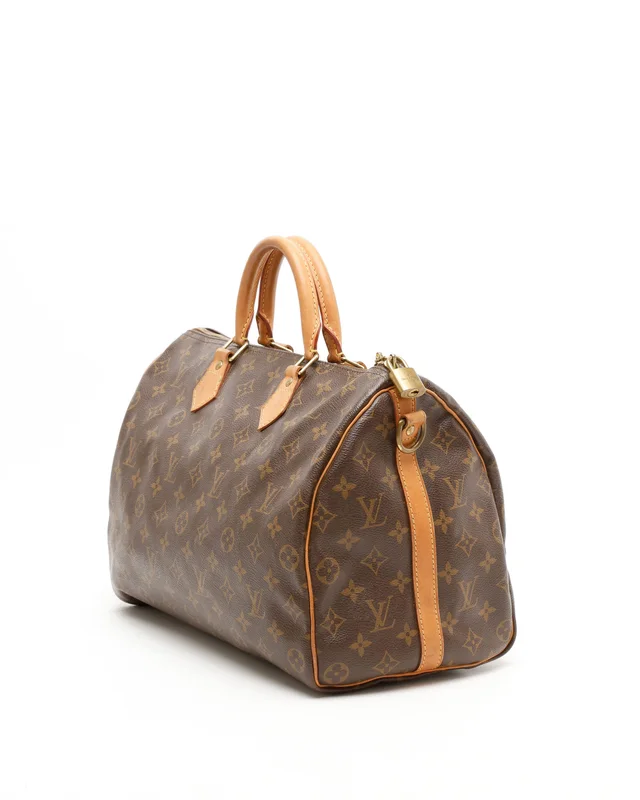 Louis Vuitton Monogram Speedy Bandoulière 35 Bag in Coated canvas from A Retro Tale, photo 2 of 9