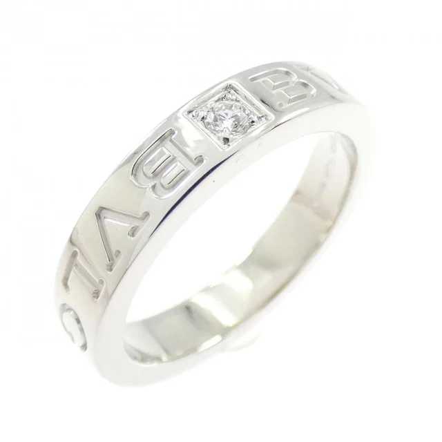Bvlgari B.zero1 750 White Gold Diamond Ring Size 11 in White from LuxUness