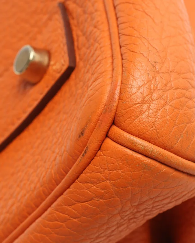 Hermès Birkin 42 Taurillon Clemence JPG Shoulder Bag in Clemence leather from A Retro Tale, photo 10 of 13
