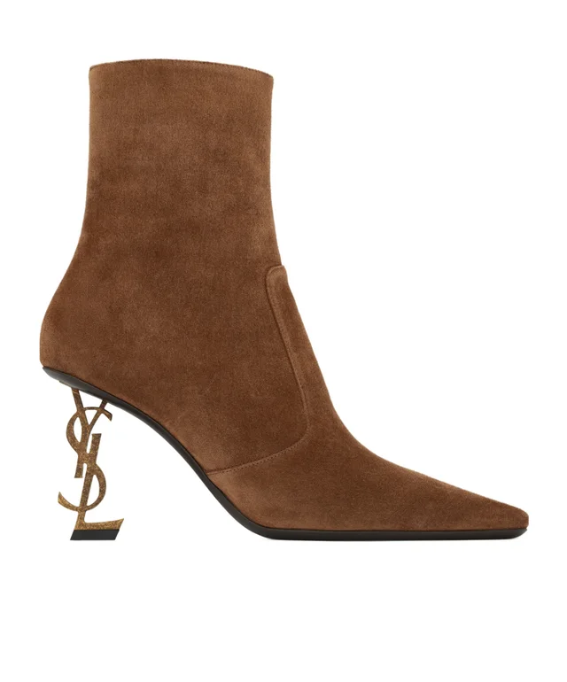 Saint Laurent Opyum Cassandre Heel Ankle Boots from SENSER, photo 1 of 1