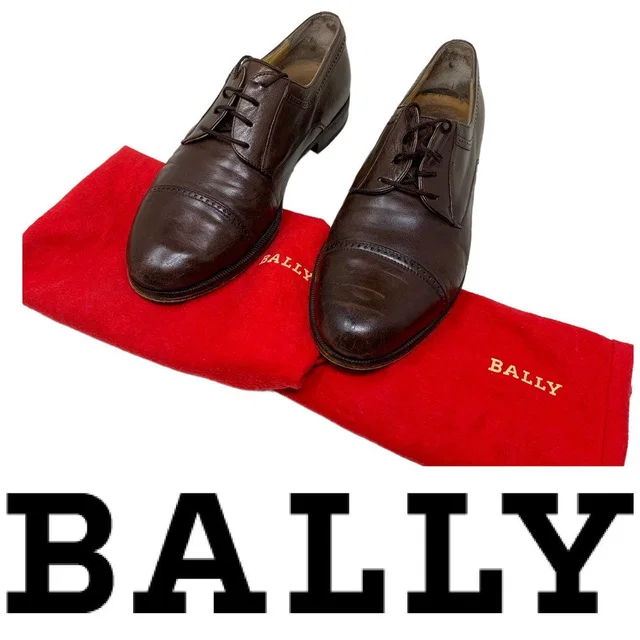 Bally Trino Men's Sz 9 Eee Oxfords Dress Shoes Brown Leather Italy + Dust Bag in brown|red Leather from Poshmark