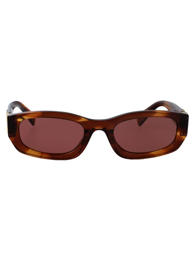 Miu Miu 0mu Sunglasses — Brown Acetate in Brown from HEWI