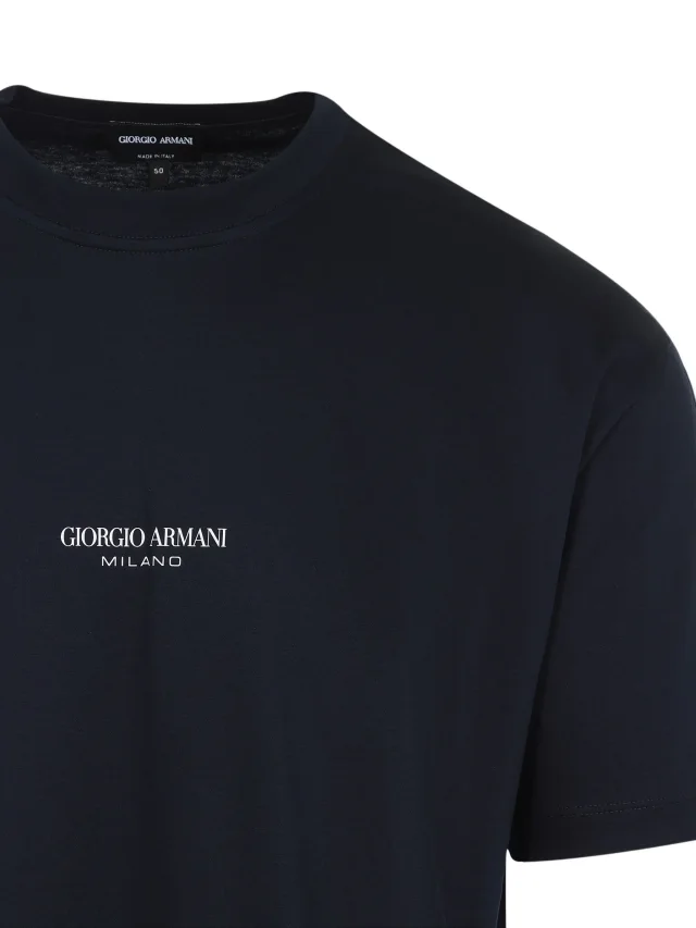 Giorgio Armani cotton T-shirt, photo 2 of 2 from FARFETCH
