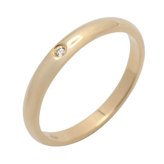 Cartier 1895 Au750 Diamond Ring Size 9 from LuxUness