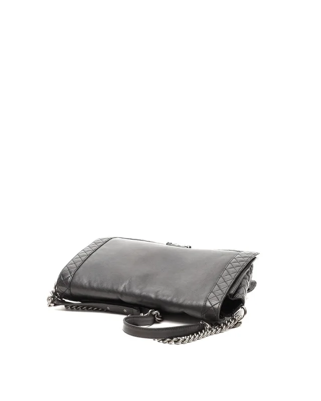 Chanel XL Reverso Boy Flap Bag in Leather from A Retro Tale, photo 5 of 9