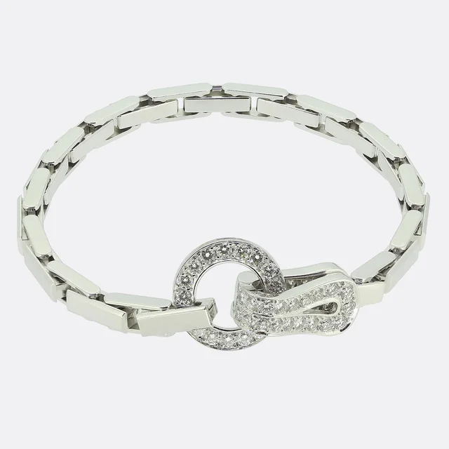 Cartier Agrafe Diamond Bracelet from The Vintage Jeweller