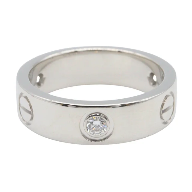 Cartier Love Au750 Diamond Ring Size 53 from LuxUness, photo 2 of 2