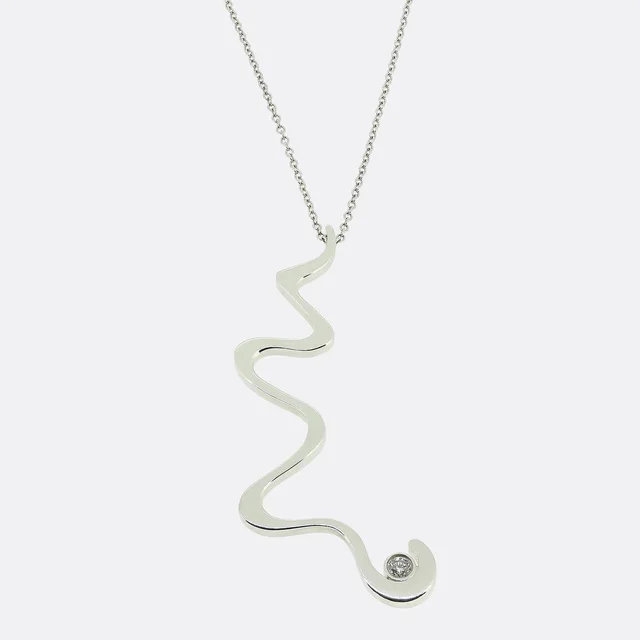 Tiffany & Co. Frank Gehry Diamond Pendant Necklace from The Vintage Jeweller
