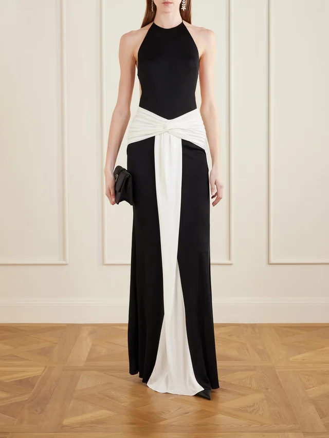 ILKYAZ OZEL Euphorie In Raven jersey dress in Black, photo 2 of 2 from NET-A-PORTER (Canada)