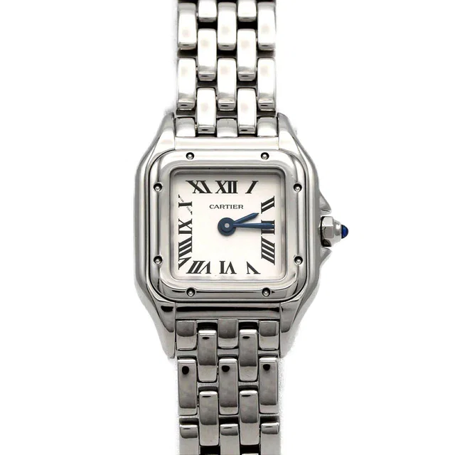 Mini Panthere de Cartier Stainless Steel Quartz Watch from LuxUness