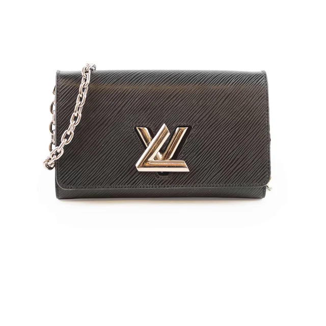 Louis Vuitton Twist Wallet Black in Black Leather from The Purse Affair