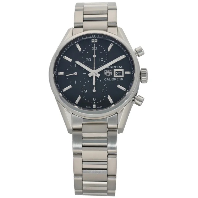 TAG Heuer Carrera CBK2110 41mm Stainless Steel Watch from H&T