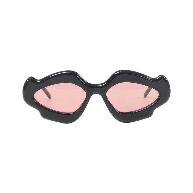 Loewe LW40109U sunglasses in 01Y / GOLD(ゴールド)金具 テンプル(つる)xフロント(全幅): 14cmx14.5cm レンズ 横x縦: 5cmx3cm from KOMEHYO